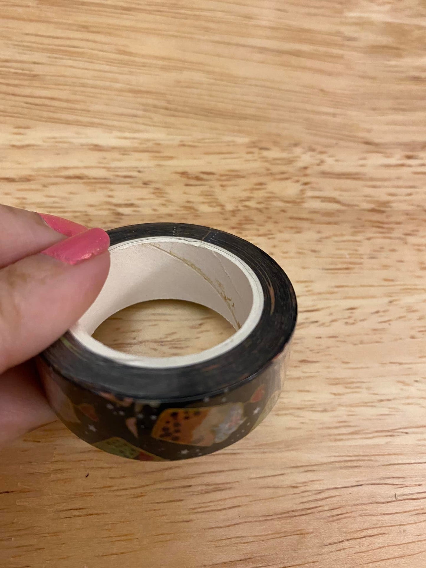 Big Roll of Dark Boba Iced Tea Washi Tape