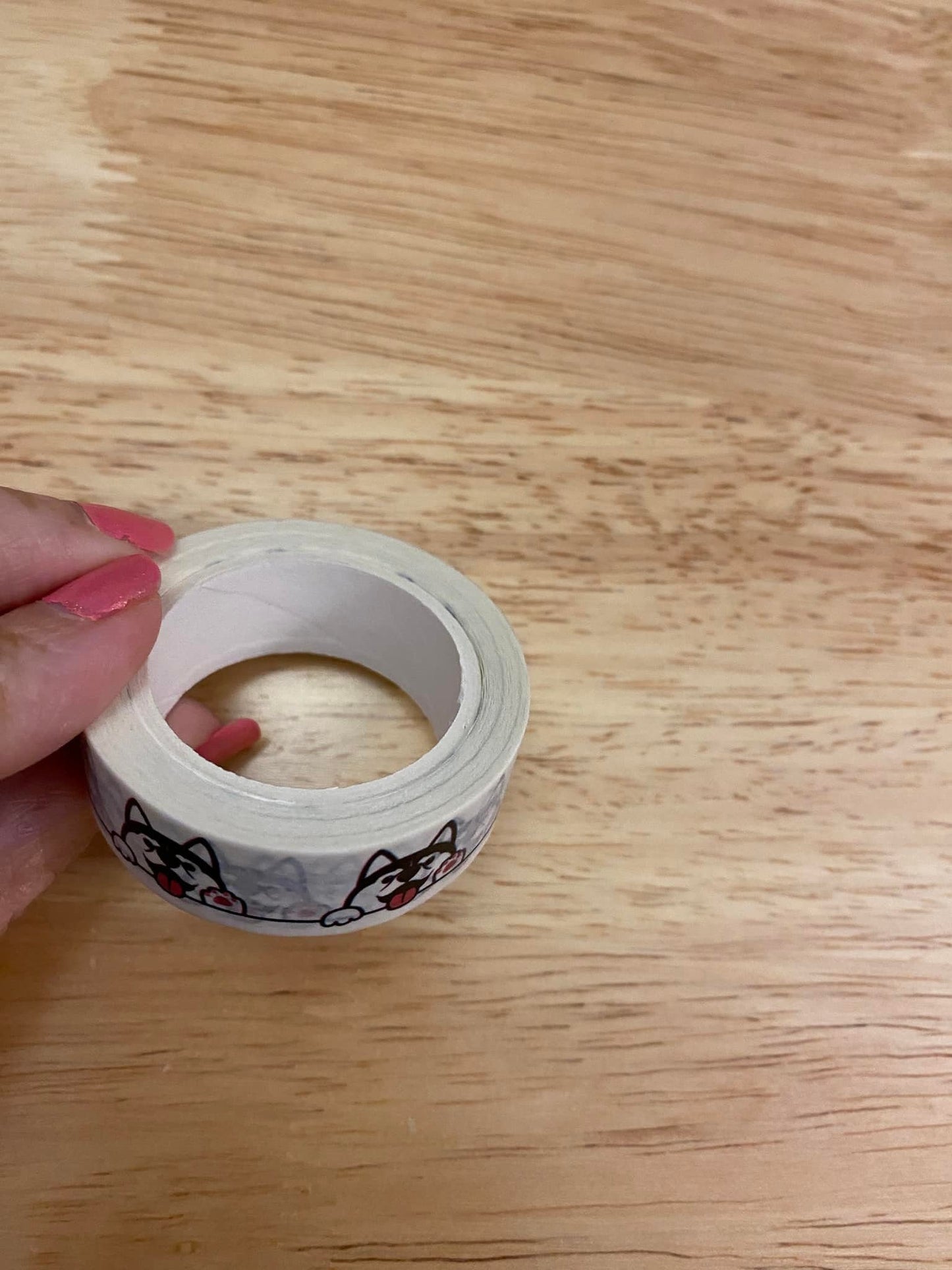 Big Roll of Dog Washi Tape