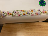 Big Roll of Pansy Washi Tape, Pretty Flower Washi Tape roll, Adhesive Masking Tapes, Flower Washi Tape