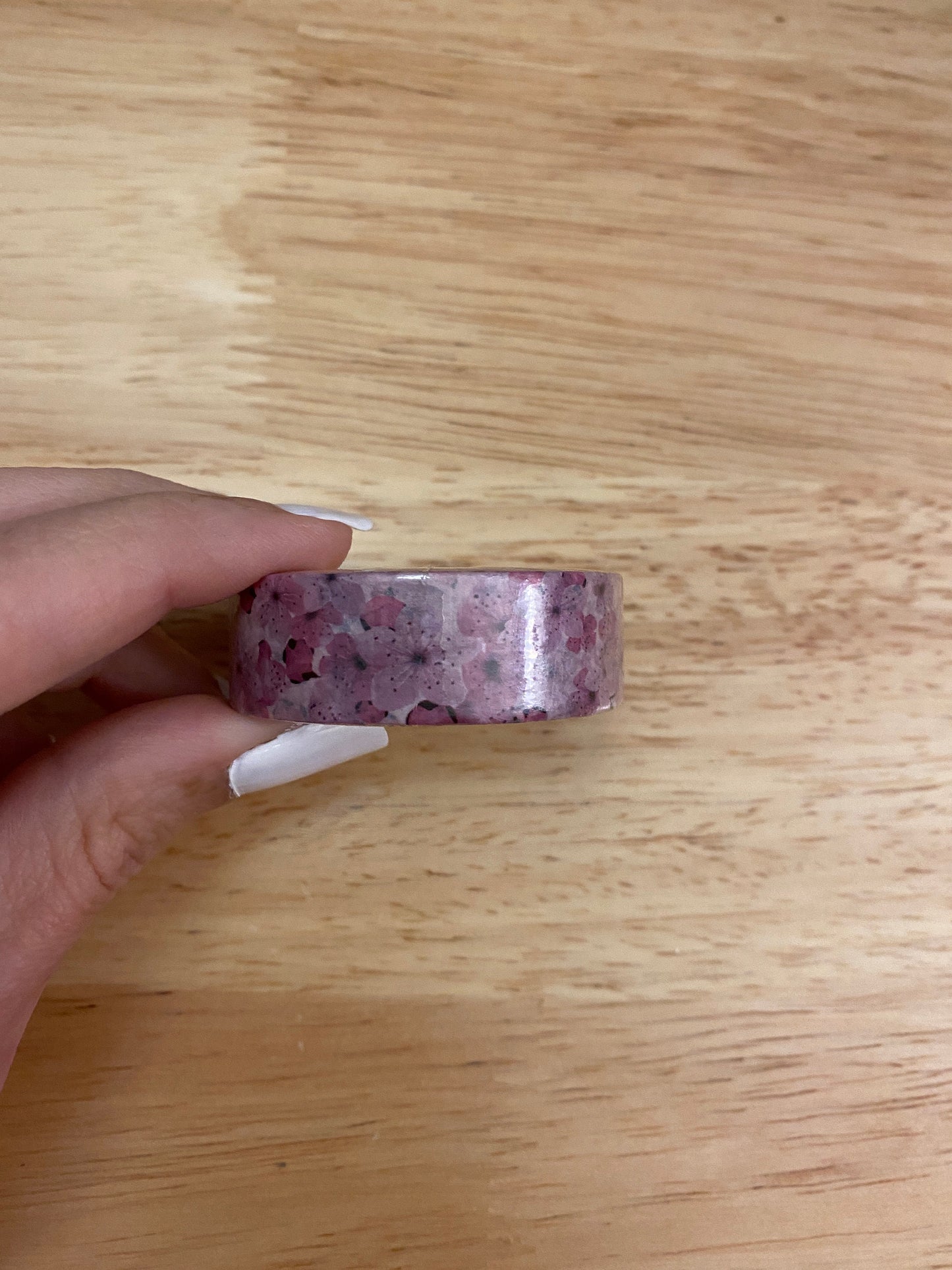 Big Roll of Cherry Blossoms Washi Tape, Sakura Washi Tape roll, Adhesive Masking Tapes, Cherry tree blossoms Washi tape,  Japanesee Flower