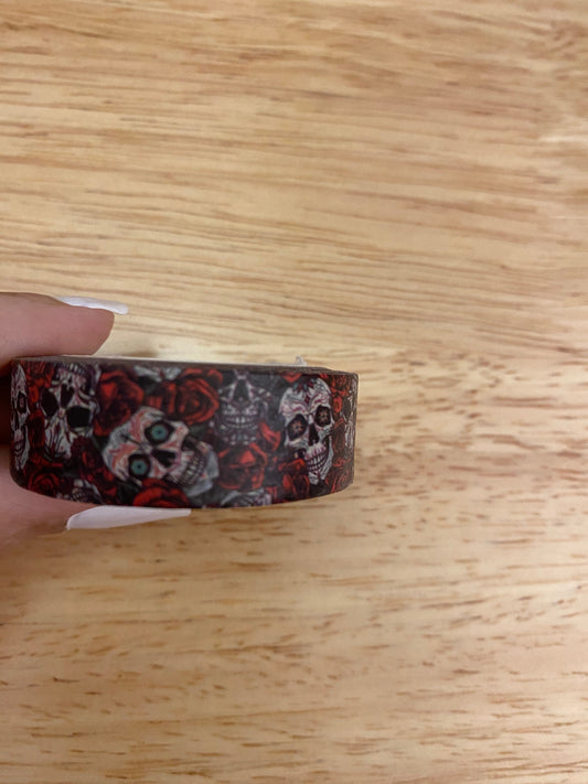 Big Roll of Roses and Skulls Tape