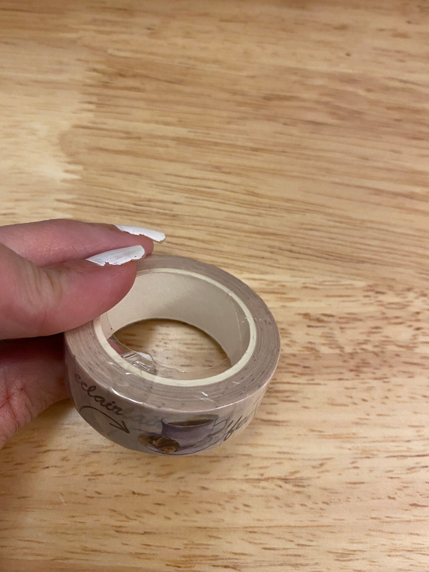 Big Roll of Vintage Coffee Washi Tape, Coffee and Desserts Washi Tape, Cute Fine Desserts Washi Tape roll, Coffee Washi Tape