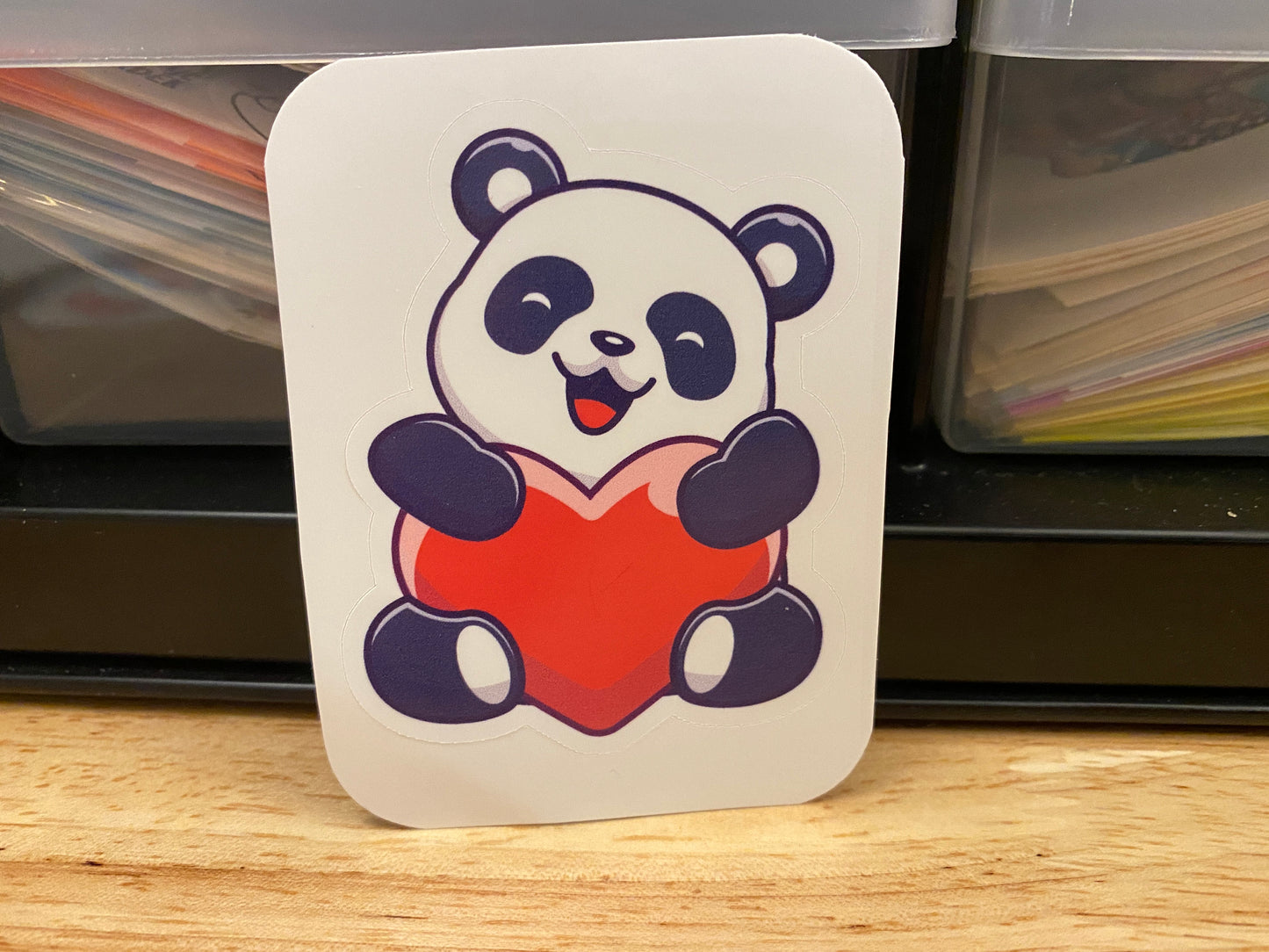 Panda Love Sticker