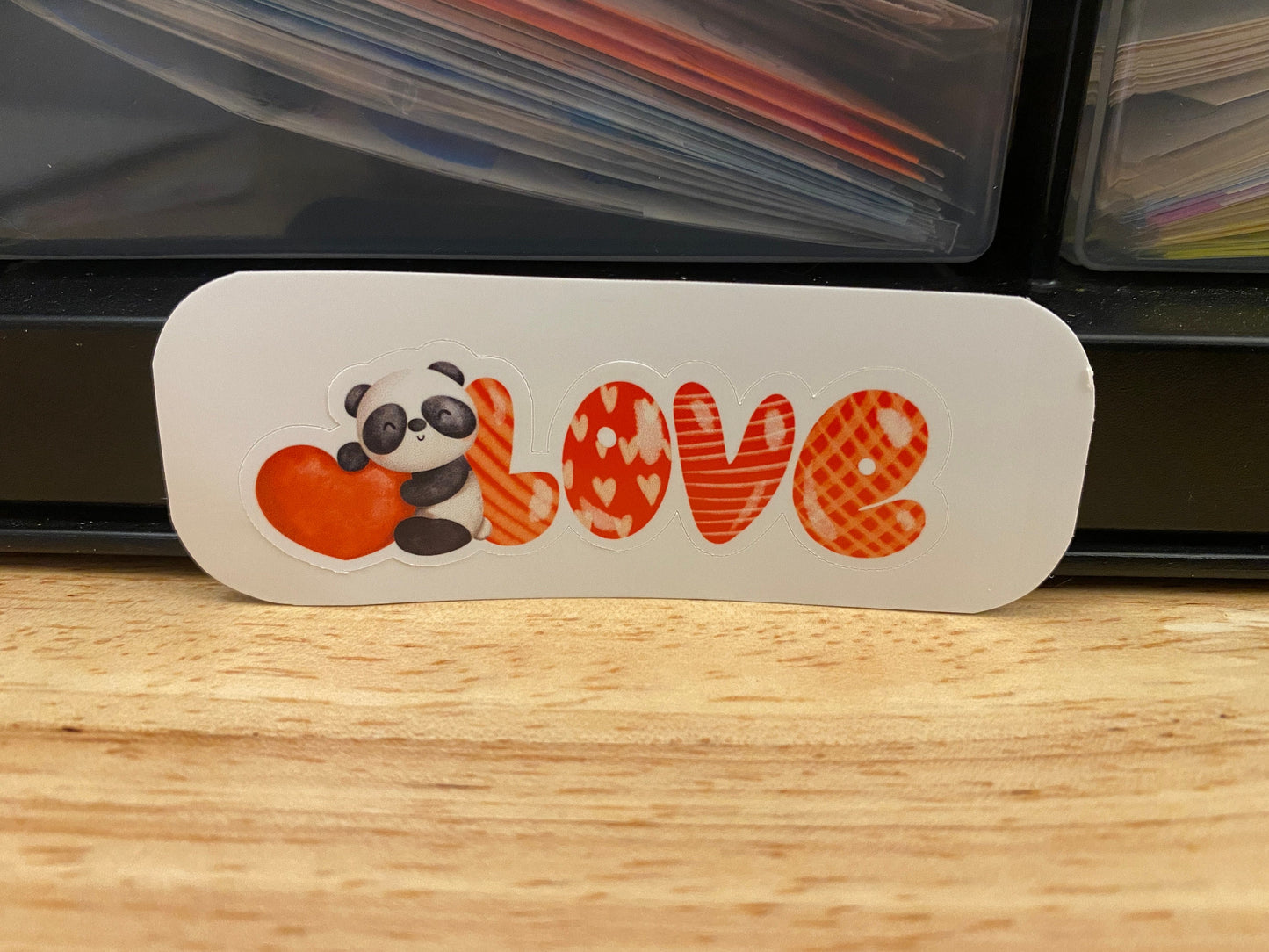 Love Panda Sticker