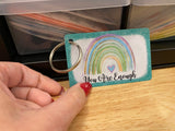 You Are Enough Key Chain Double Sided