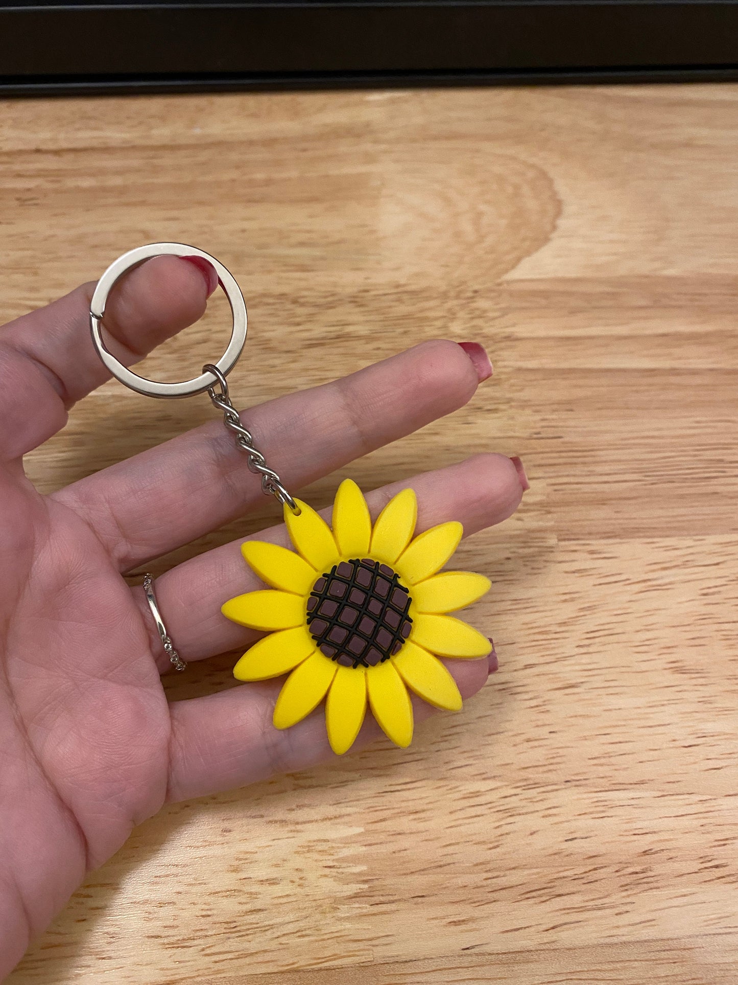 Sunflowers Key Chain