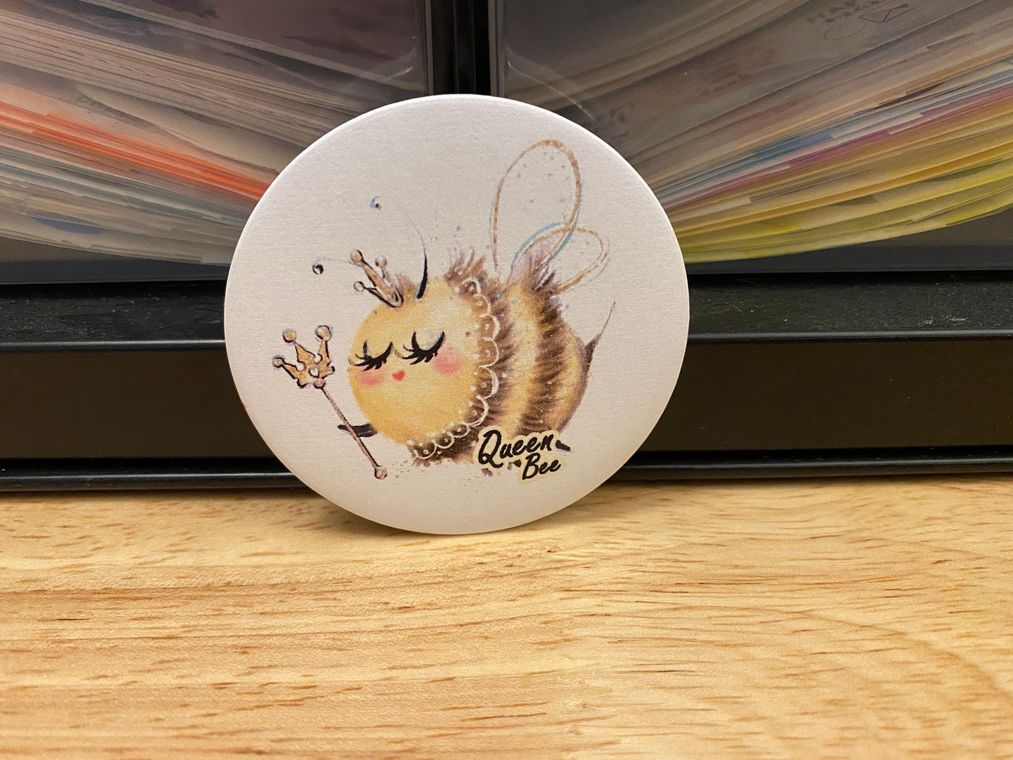 Queen Bee 2.25" Button Pins or 1.25" Button options