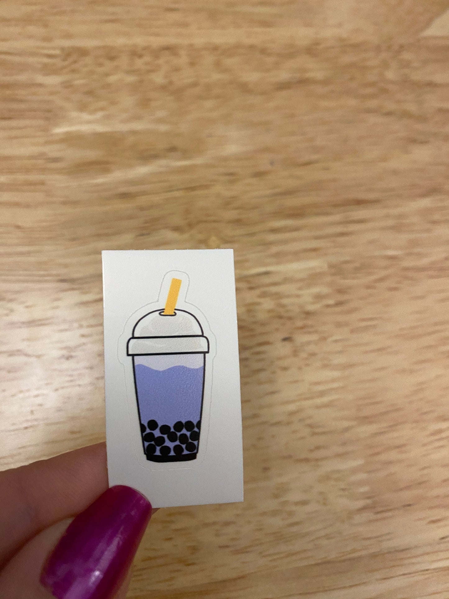 Blueberry Boba Sticker
