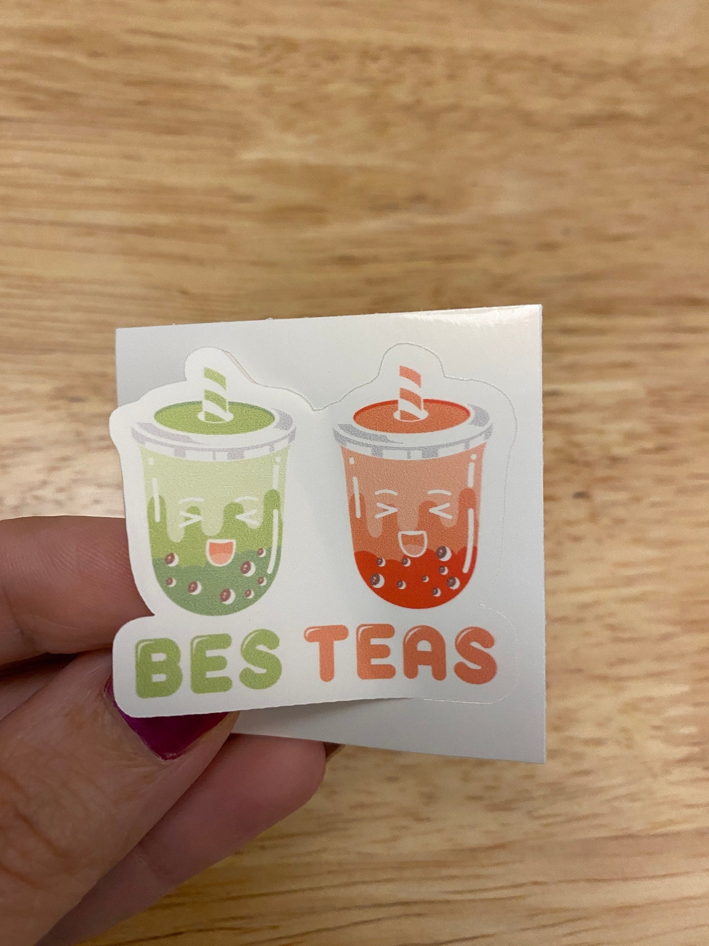 Bes Teas Boba Tea Sticker