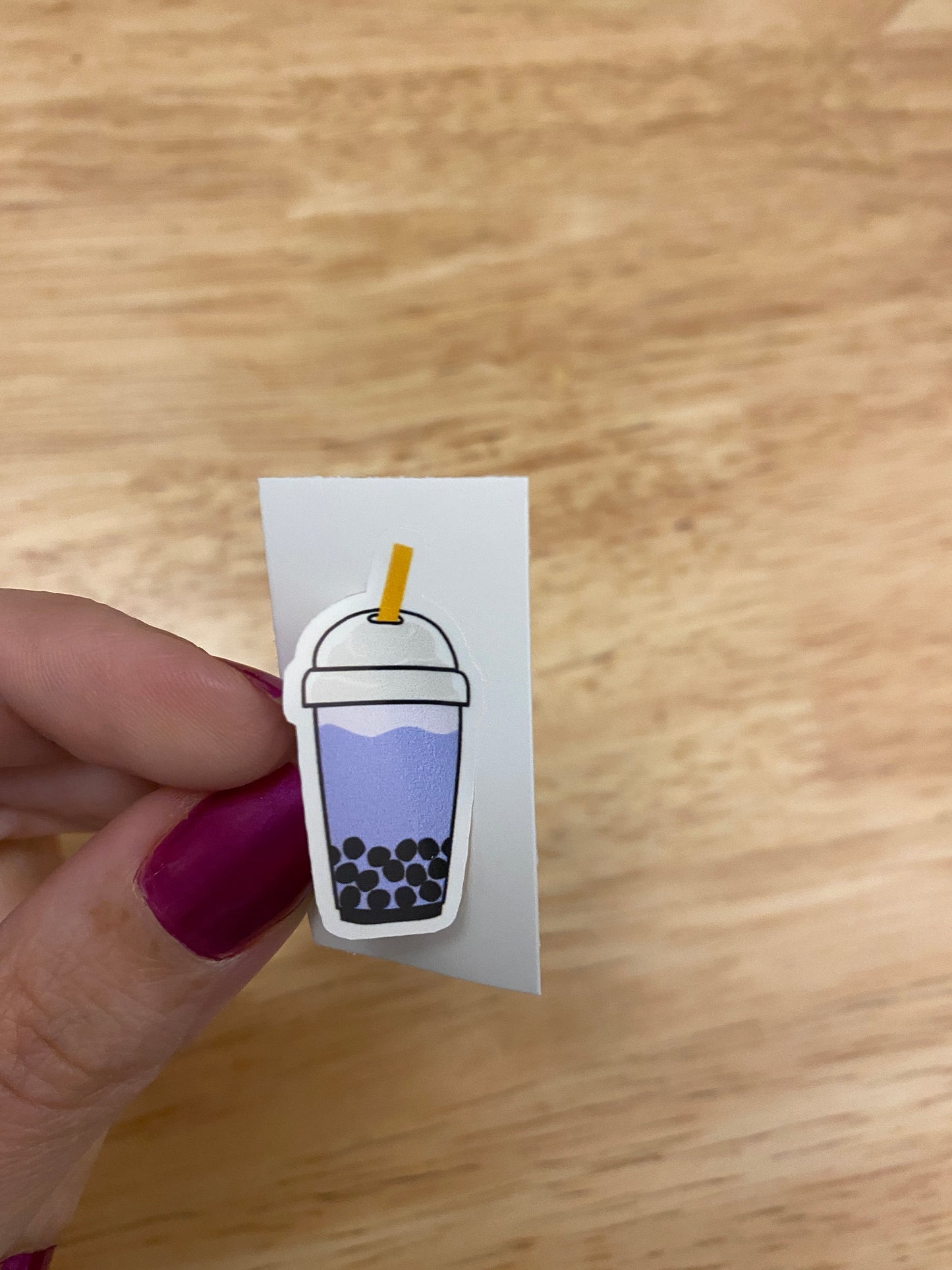 Blueberry Boba Sticker