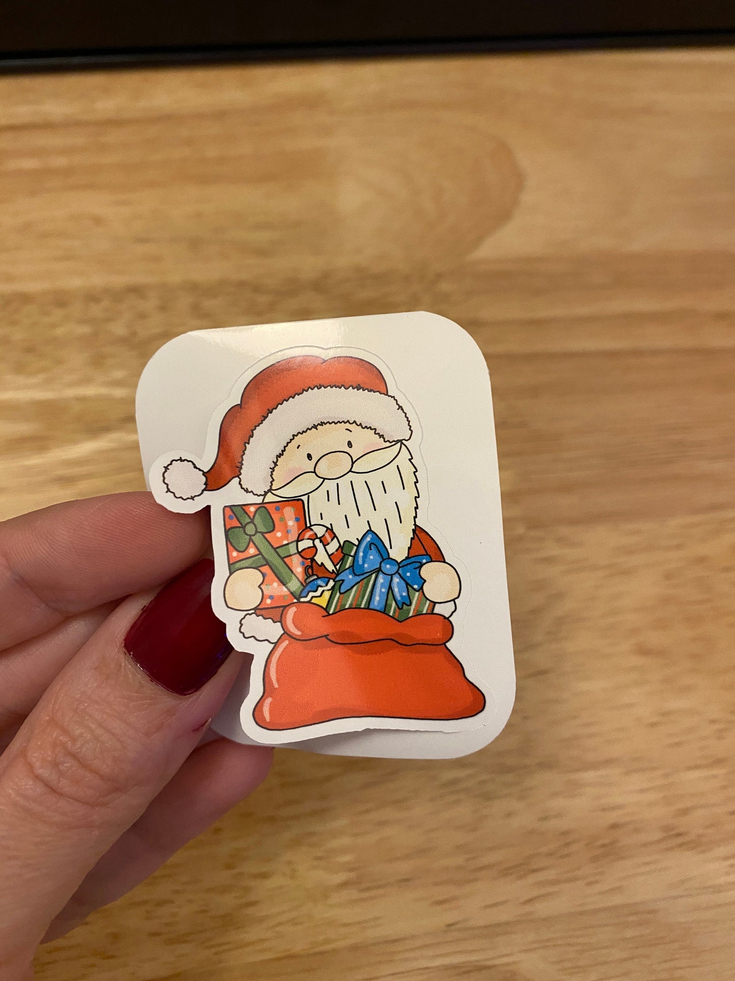 Santa Sack Sticker