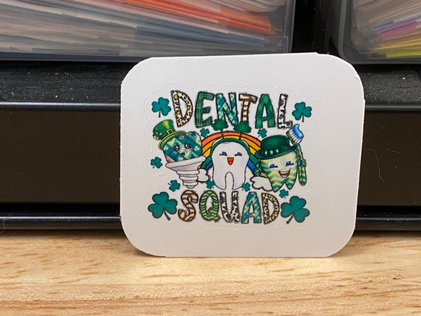 Dental Squad Sticker, Dental Sticker, Medical STICKER, Cute Medical Design Sticker, Dental nurse sticker
