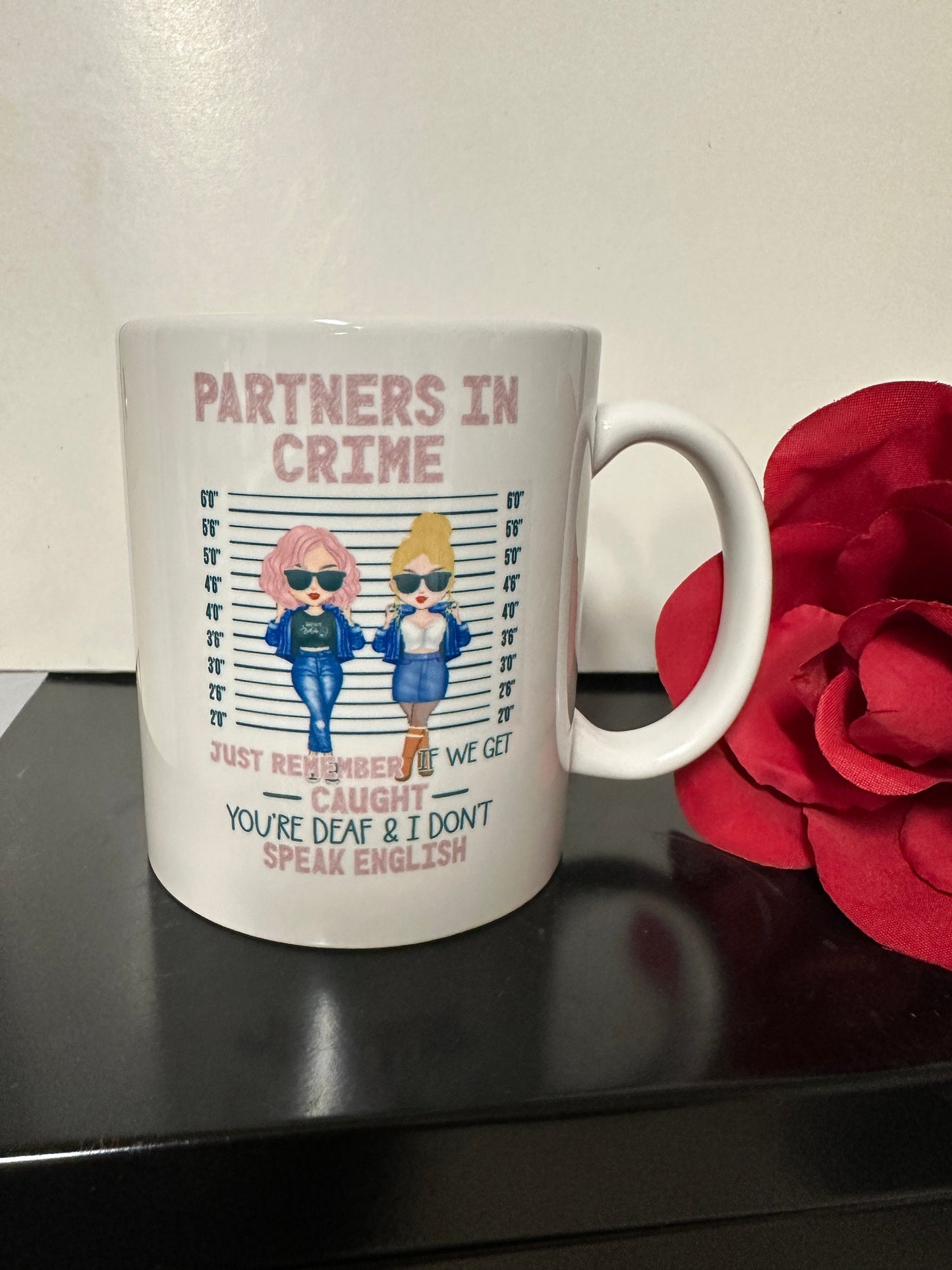 BFF Partners in Crime Mug