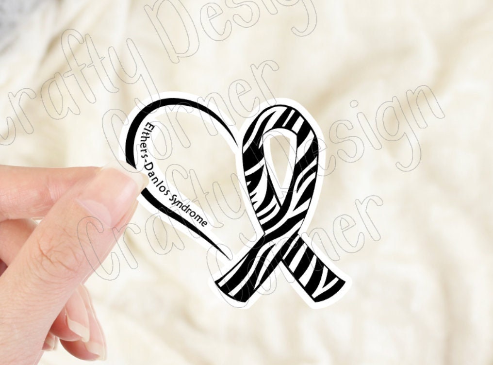 Ehlers  Danlos Syndrome Sticker, Center out Ehlers Danlos Syndrome Sticker, Mobility Syndrome sticker, EDS Sticker