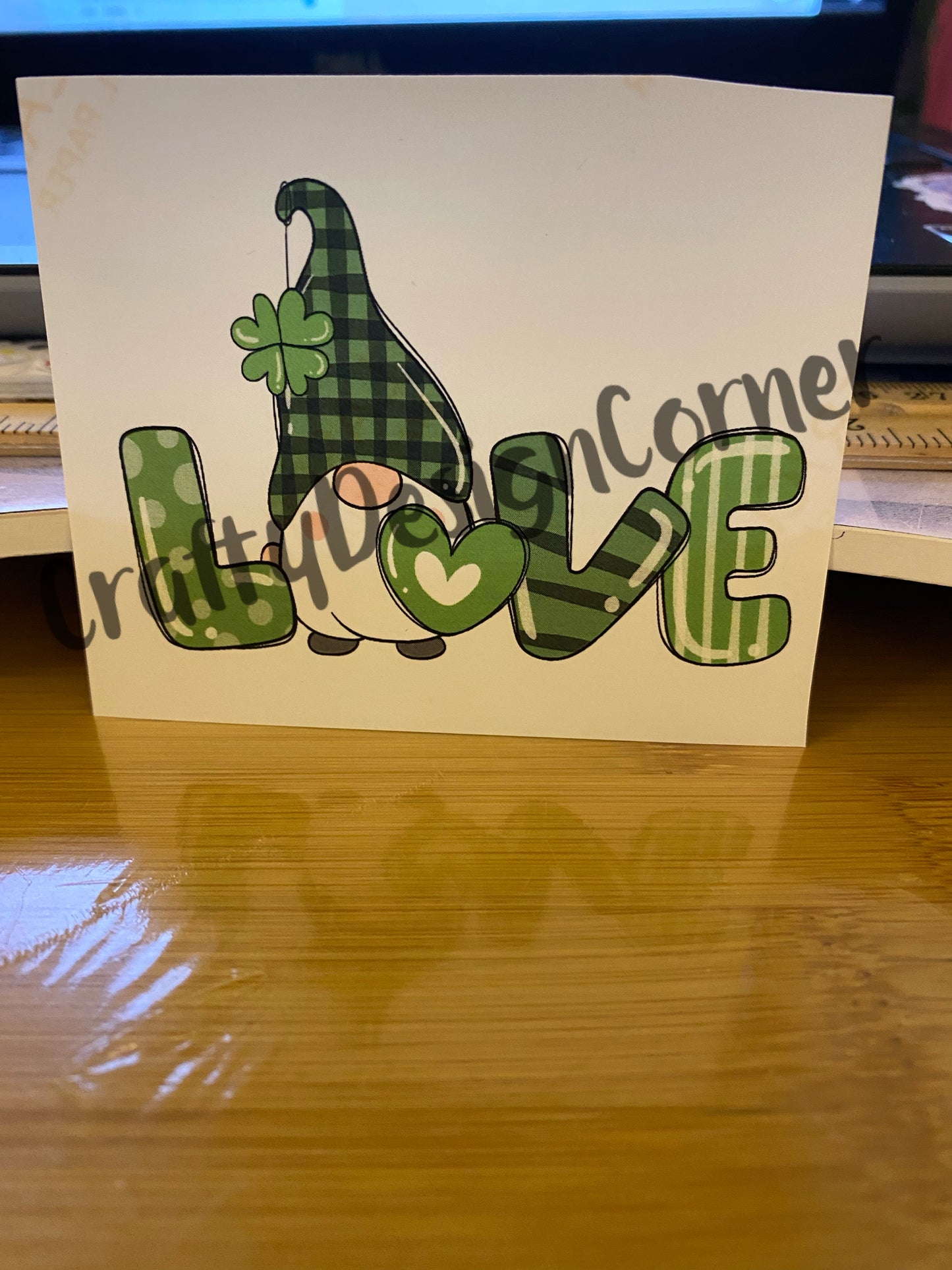 Green Love Gnome