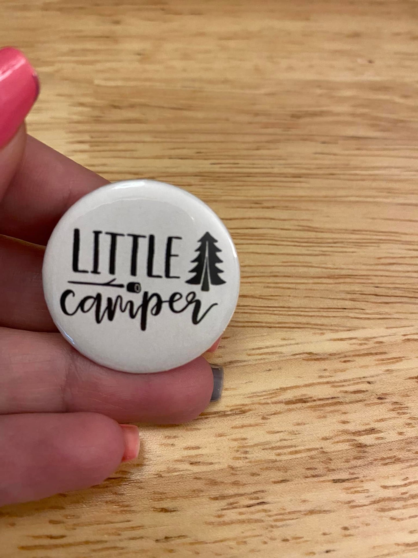 Little Camper 1.25" / 2.25" Button Pin