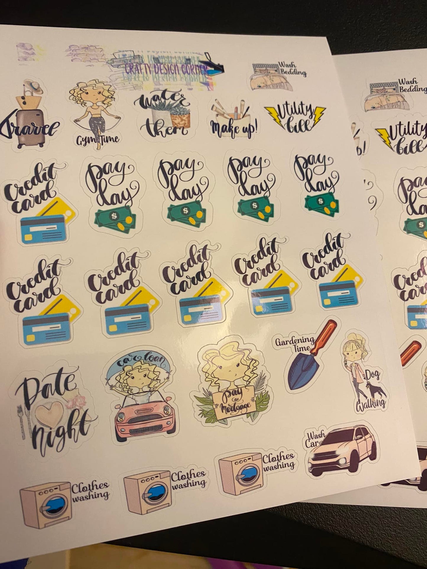 Oopsie DISCOUNTED Stickers for Planners